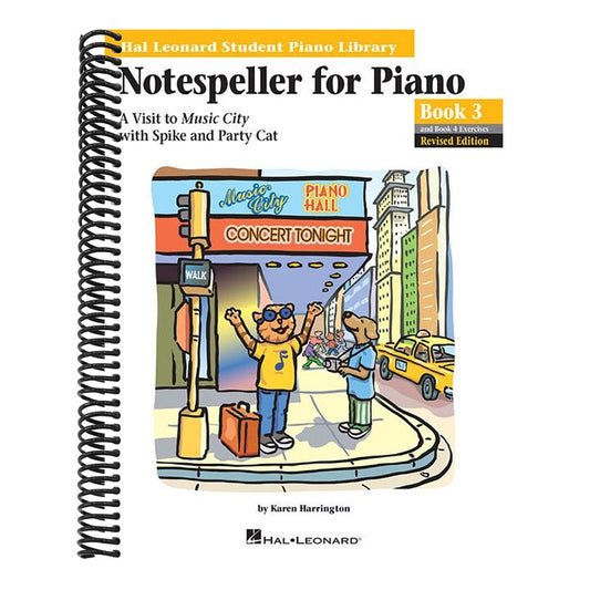 Notespeller for Piano, Book 3: Hal Leonard Student Piano Library