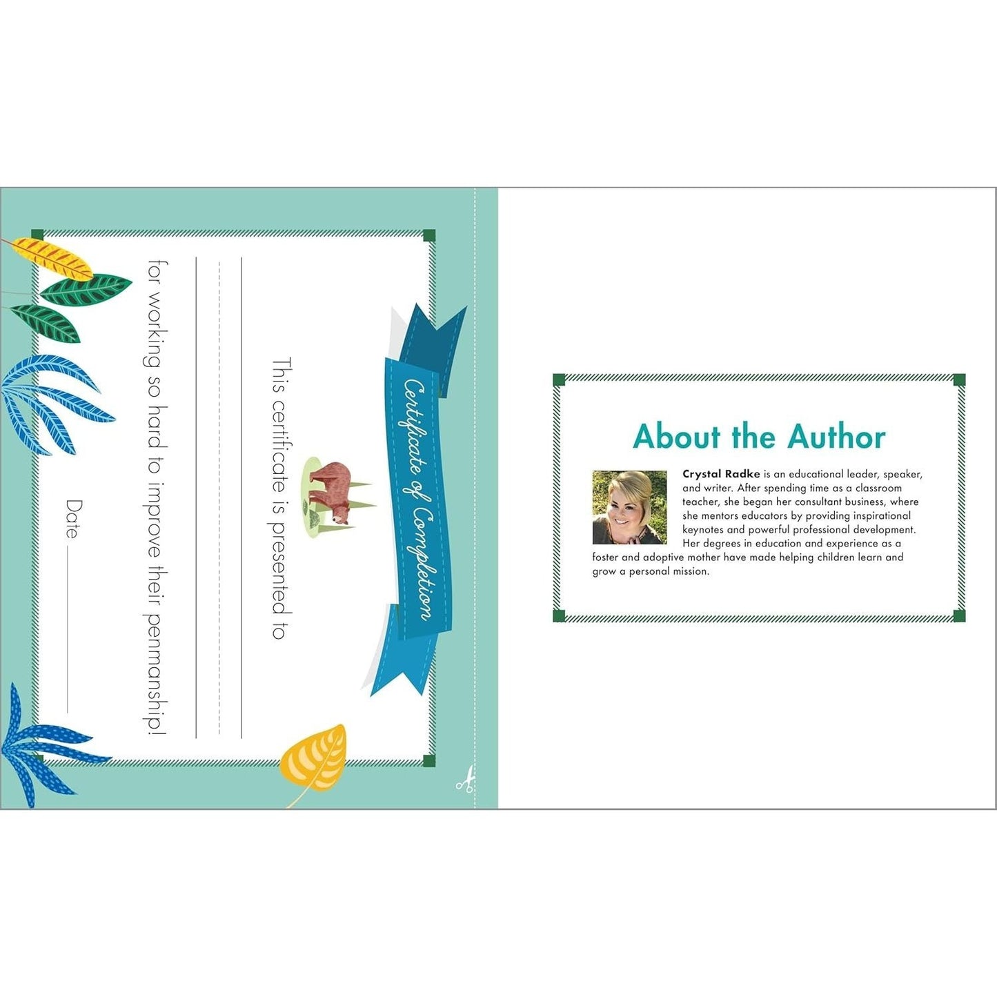 The Print Penmanship Workbook for Kids: Improve Your Handwriting with Fun Animal Facts