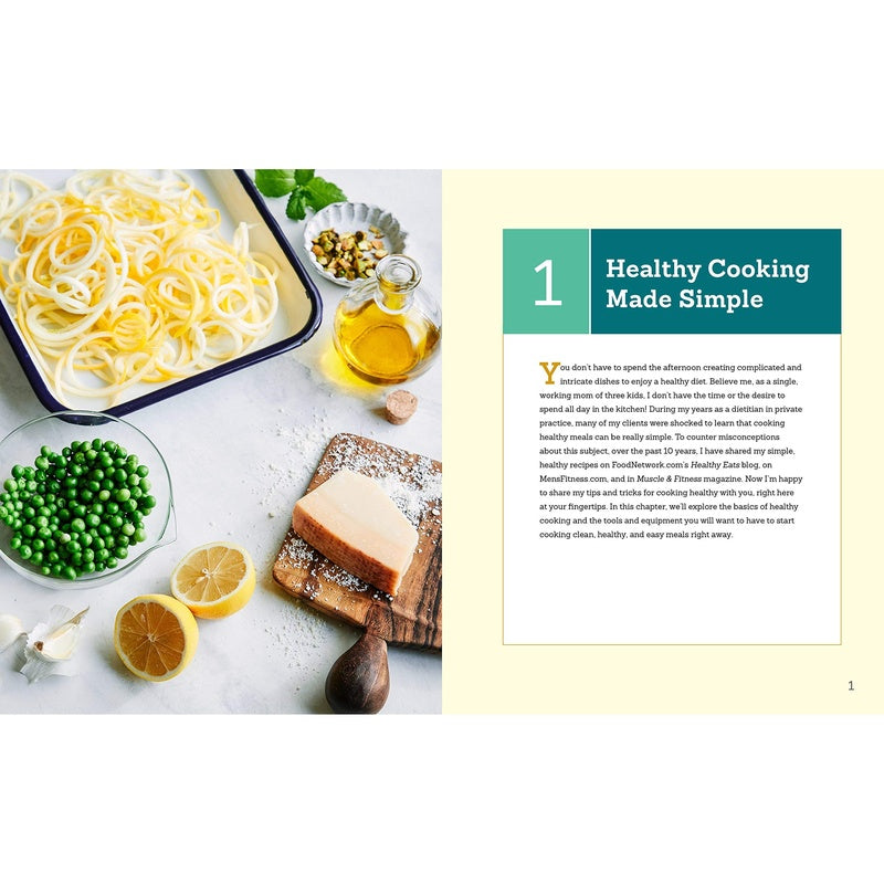 The Easy 5-Ingredient Healthy Cookbook: Simple Recipes to Make Healthy Eating Delicious (Spiral Bound)