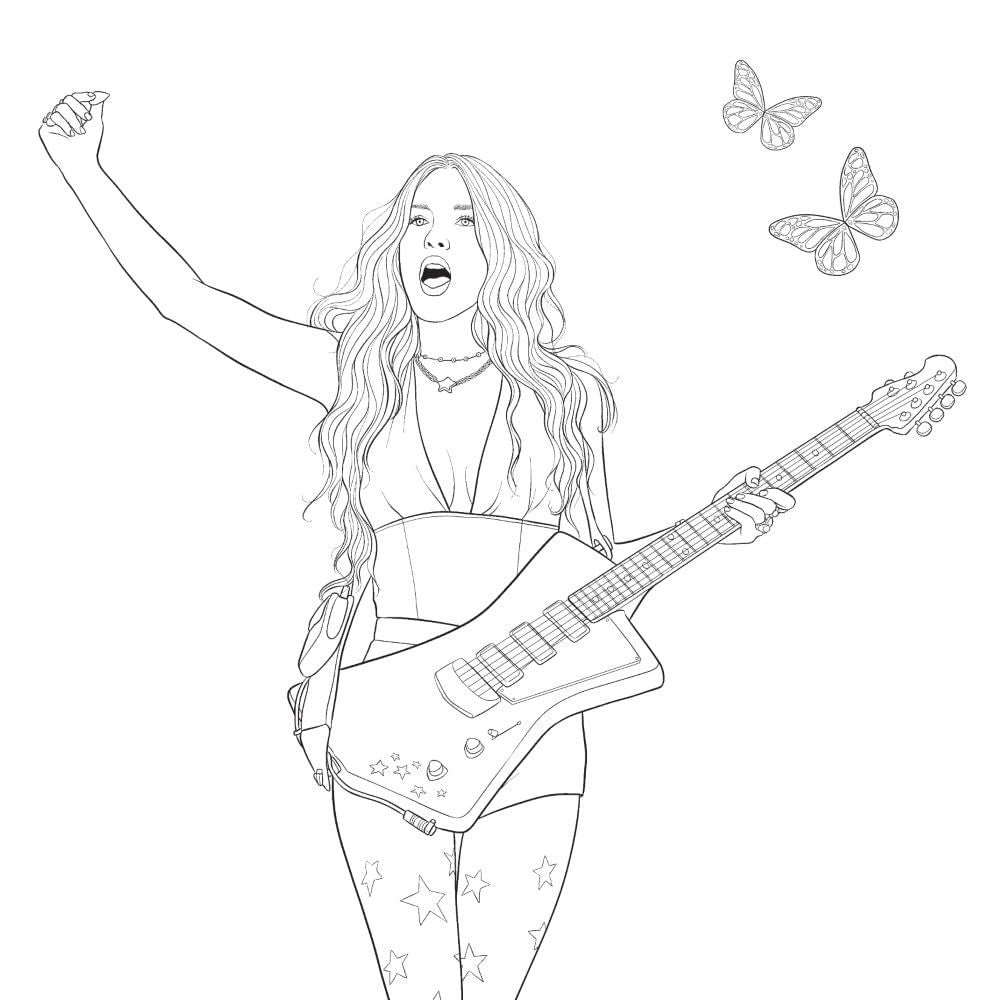 Obsessed with Olivia Rodrigo: An Unofficial Coloring & Creativity Book