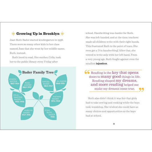 The Story of Ruth Bader Ginsburg: An Inspiring Biography for Young Readers