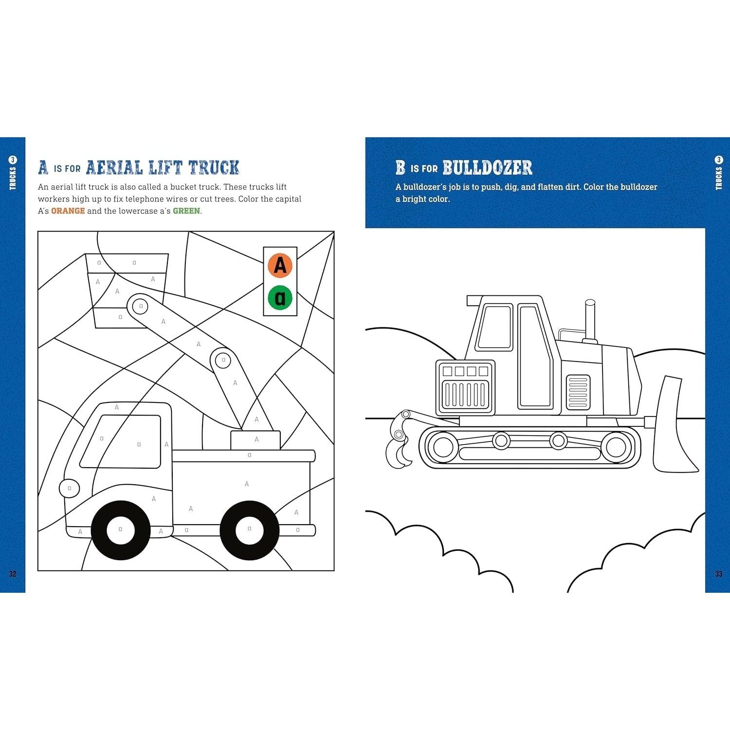 Construction Site Preschool Activity Book: Fun Learning with Trucks, Tools, and Mighty Machines