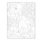Creative Haven Lovable Baby Animals Coloring Book