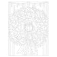 Creative Haven Country Christmas Coloring Book (Spiral Bound)