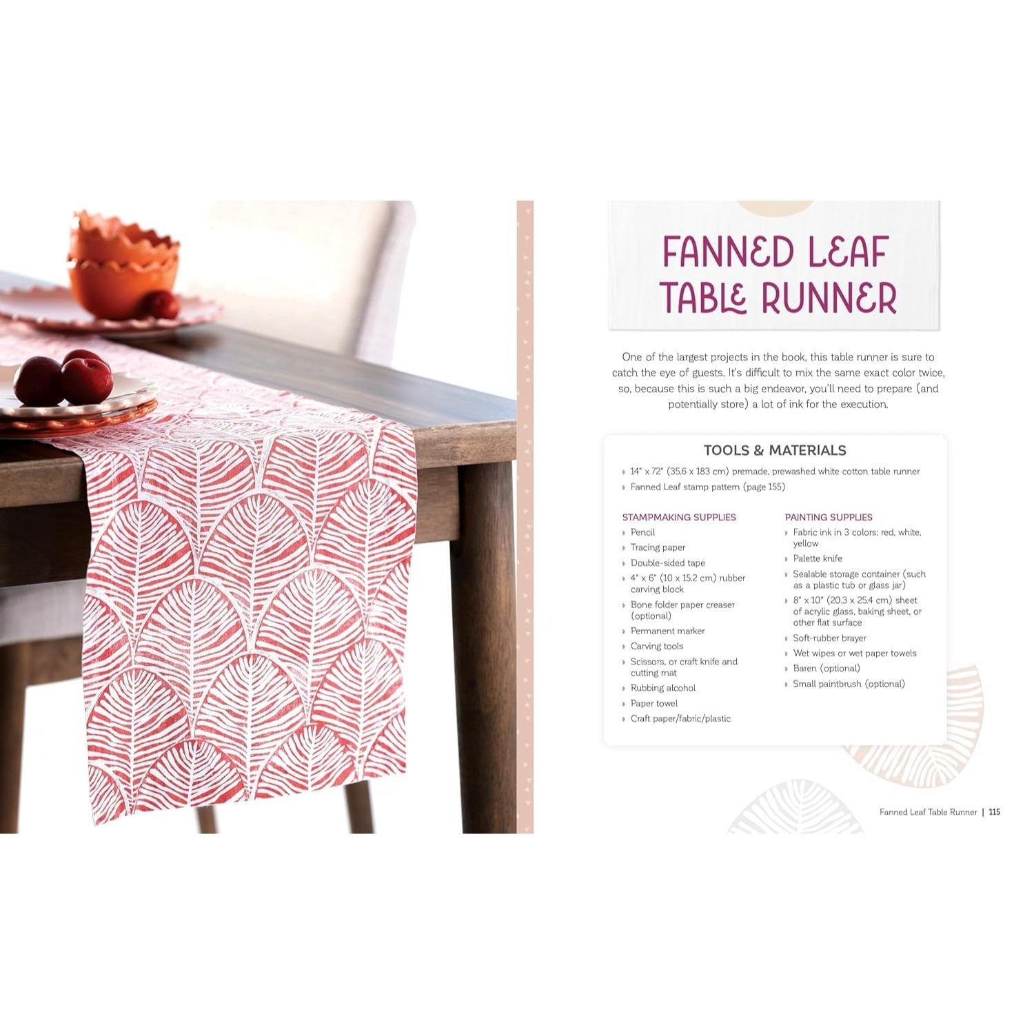 Fabric Stamping: A Simple Guide to Surface Design Using Block Printing and Foam Stamps