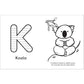 A is for Animals!: Preschool Coloring Book (Spiral Bound)