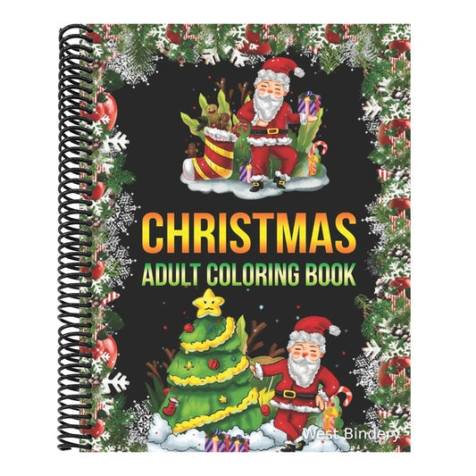 Christmas Adult Coloring Book: a beautiful coloring book with Christmas
