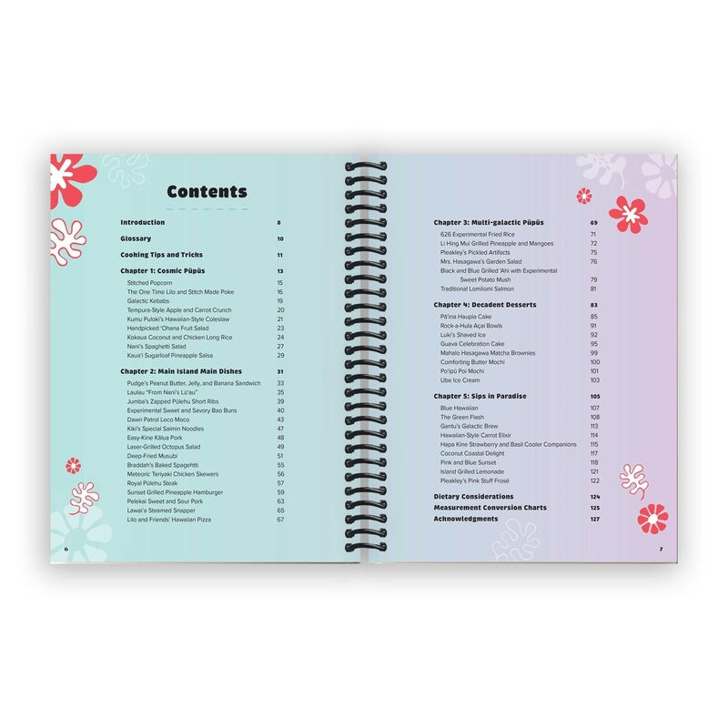 Lilo and Stitch: The Official Cookbook: 50 Recipes to Make for Your 'Ohana (Spiral Bound)