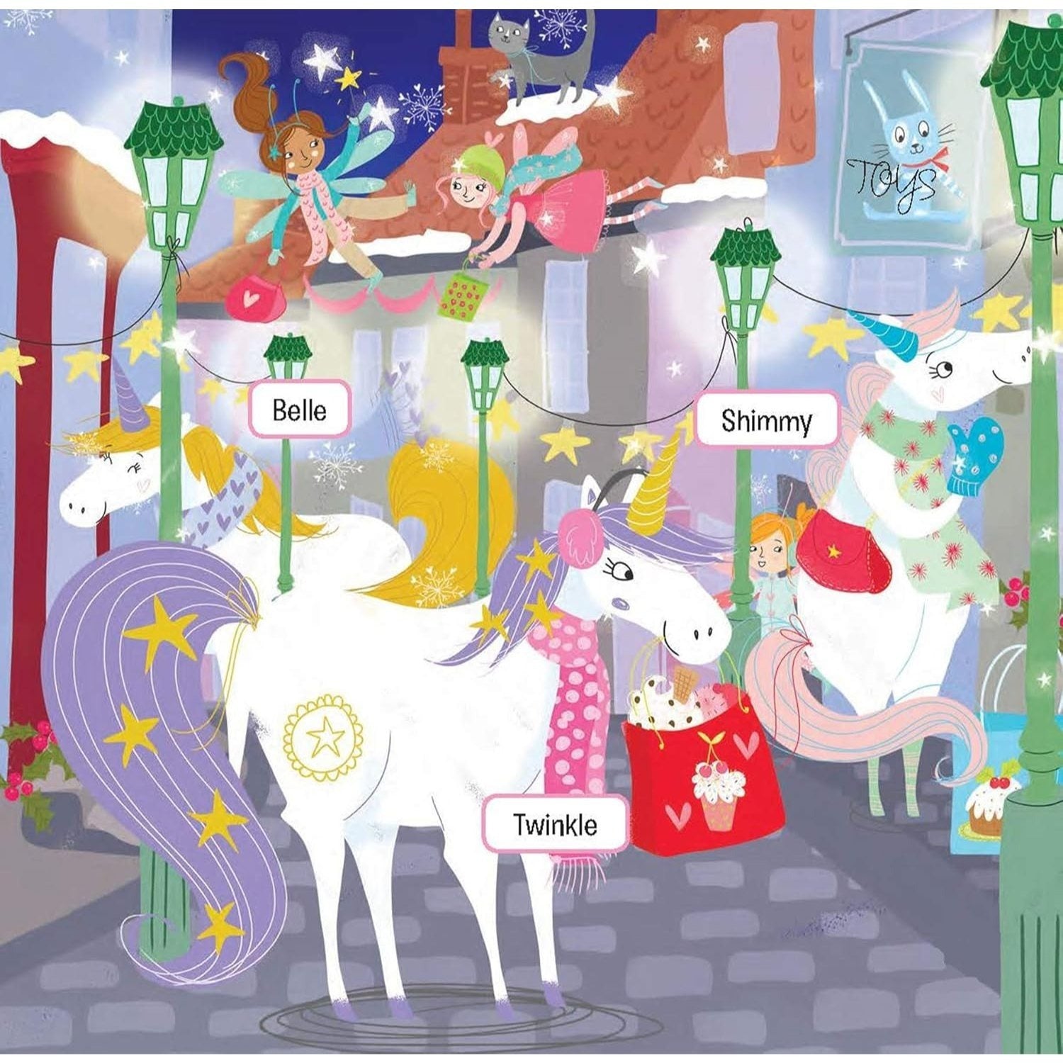 Magical Unicorn Christmas Activity Book