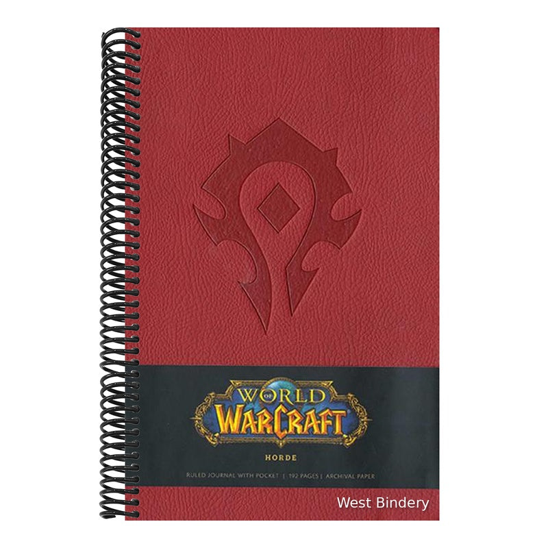 World of Warcraft Horde Hardcover Blank Journal