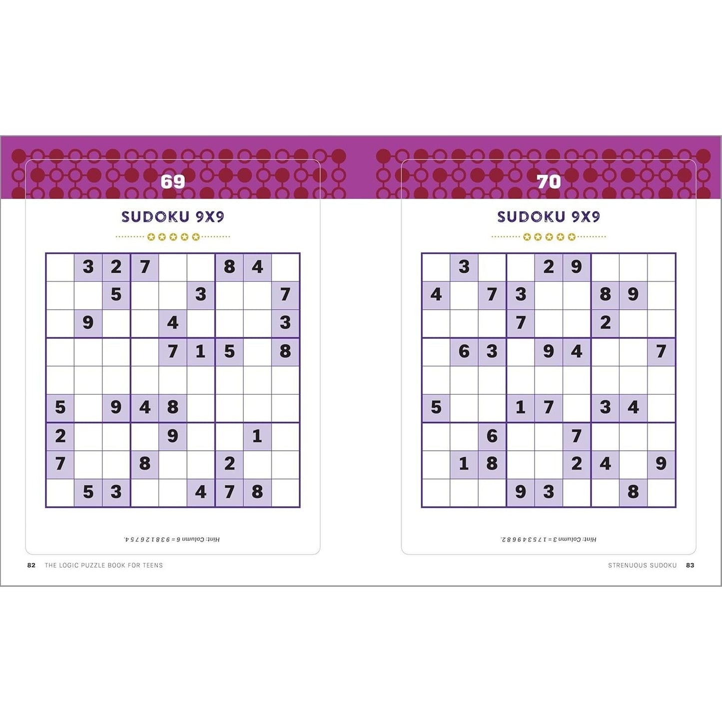 The Logic Puzzle Book for Teens: 100 Challenging Brain Games and Puzzles