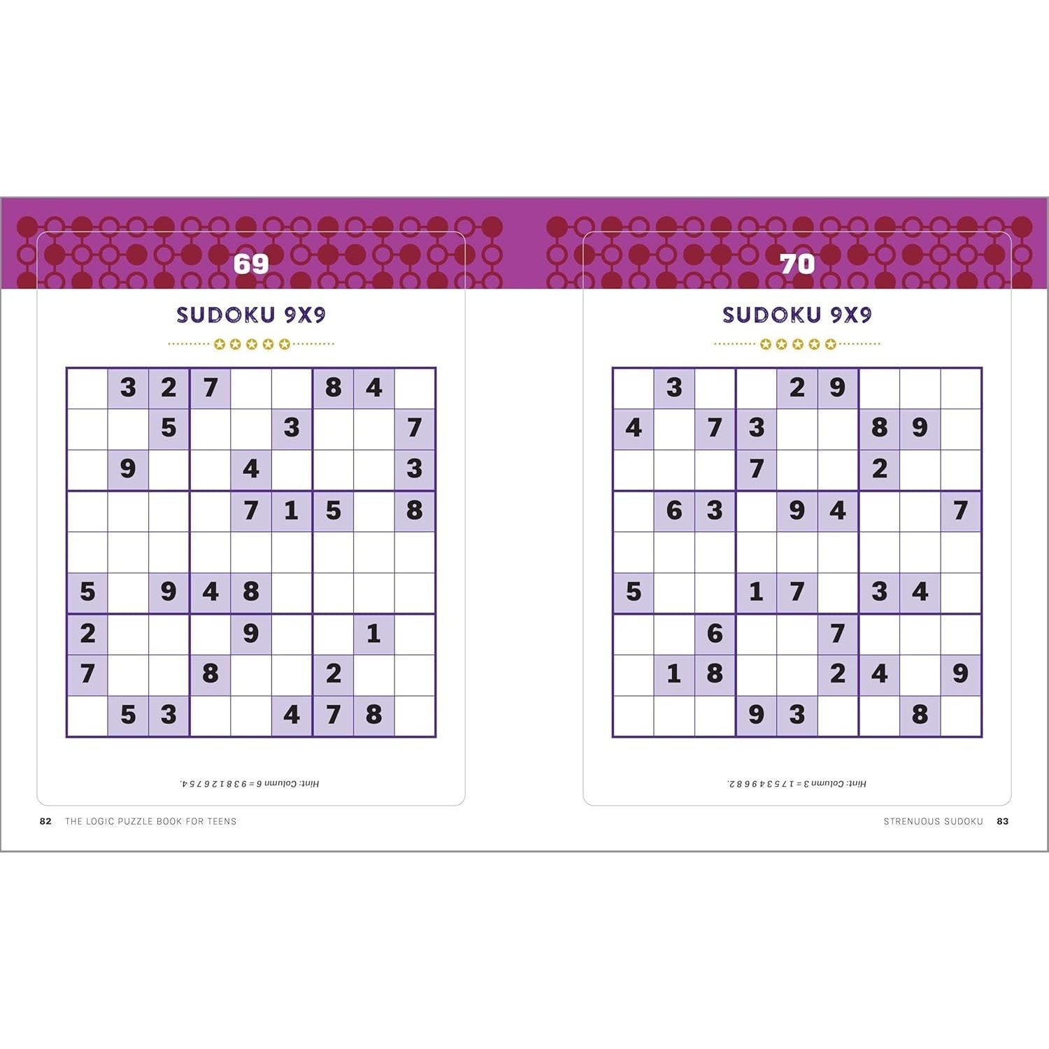 The Logic Puzzle Book for Teens: 100 Challenging Brain Games and Puzzles
