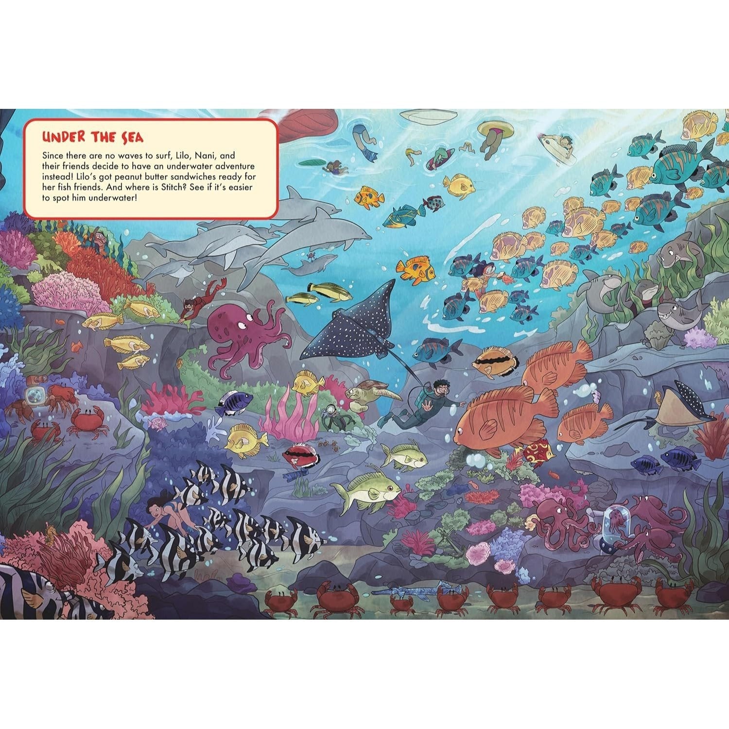 Disney: Where's Stitch? Look and Find