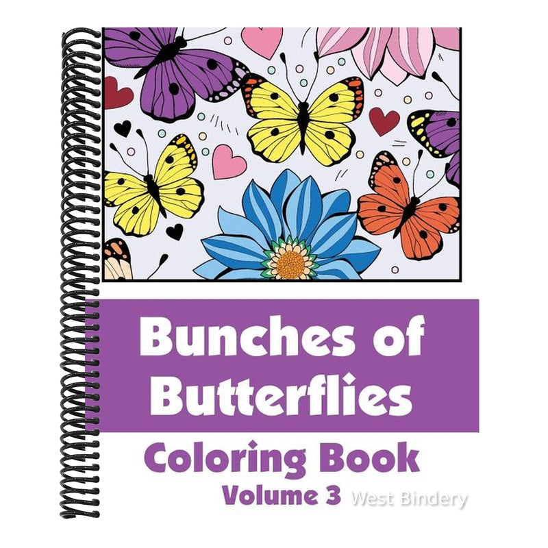 Bunches of Butterflies Coloring Book