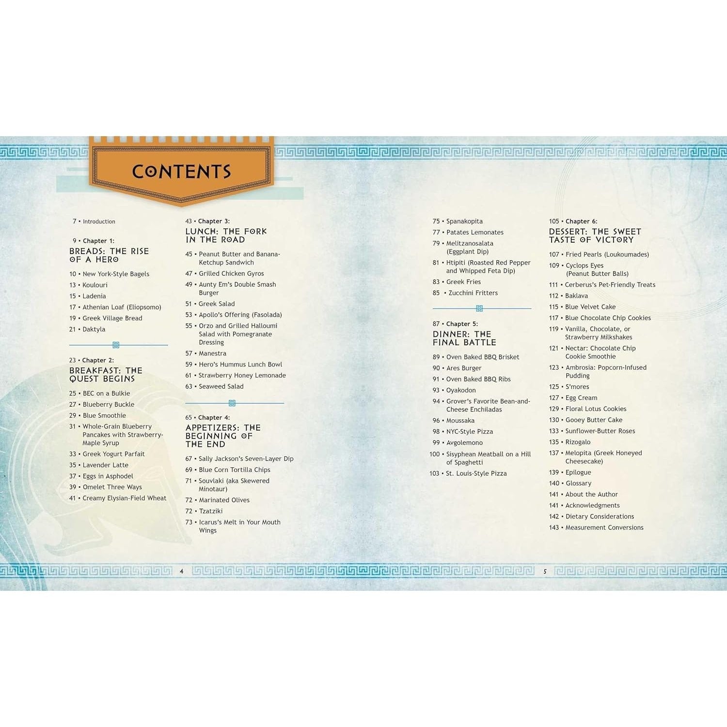 Percy Jackson and the Olympians: The Official Cookbook
