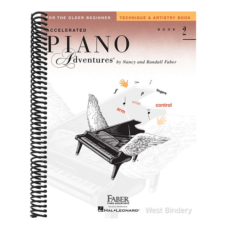 Accelerated Piano Adventures for the Older Beginner - Technique & Artistry Book 2