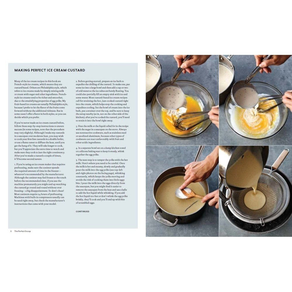 The Perfect Scoop, Revised and Updated: 200 Recipes for Ice Creams, Sorbets, Gelatos, Granitas, and Sweet Accompaniments[a Cookbook] (Revised)