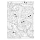 Creative Haven Fanciful Sea Life Coloring Book (Spiral Bound)