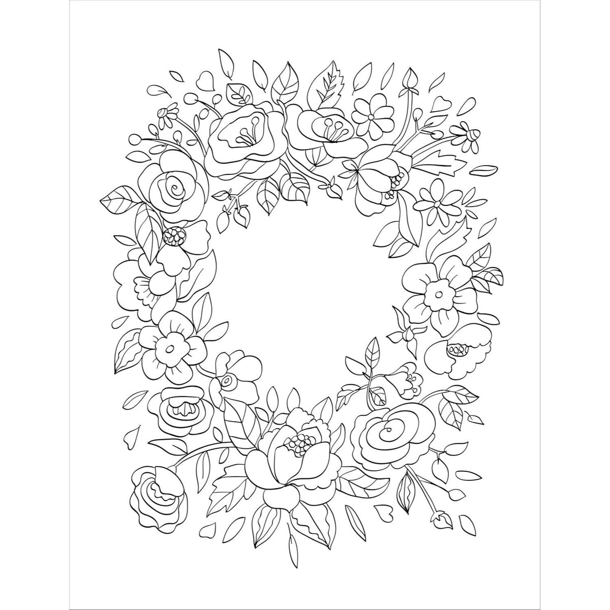 Mom's Coloring Book for Stress Relief