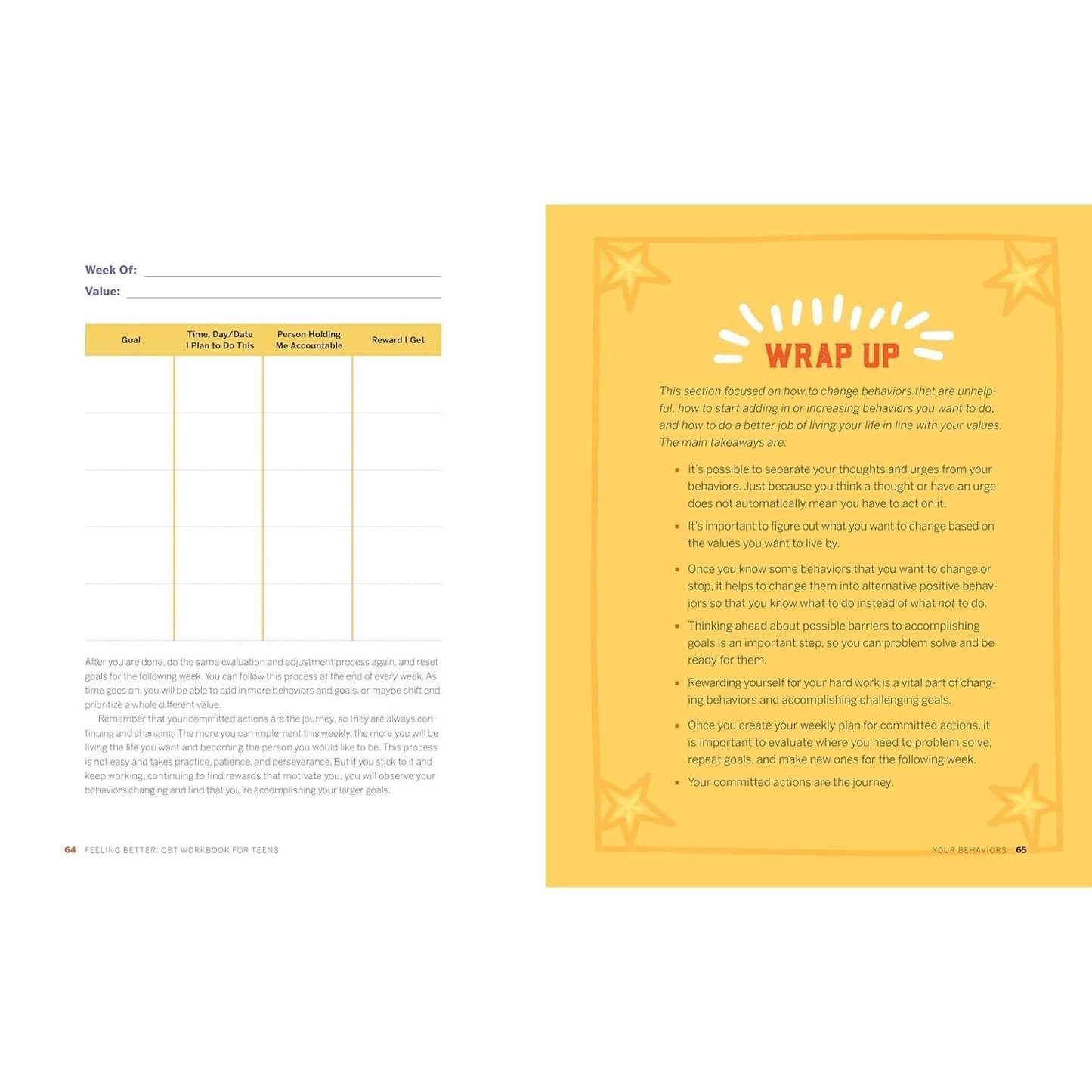 Feeling Better: CBT Workbook for Teens: Essential Skills and Activities to Help You Manage Moods, Boost Self-Esteem, and Conquer Anxiety