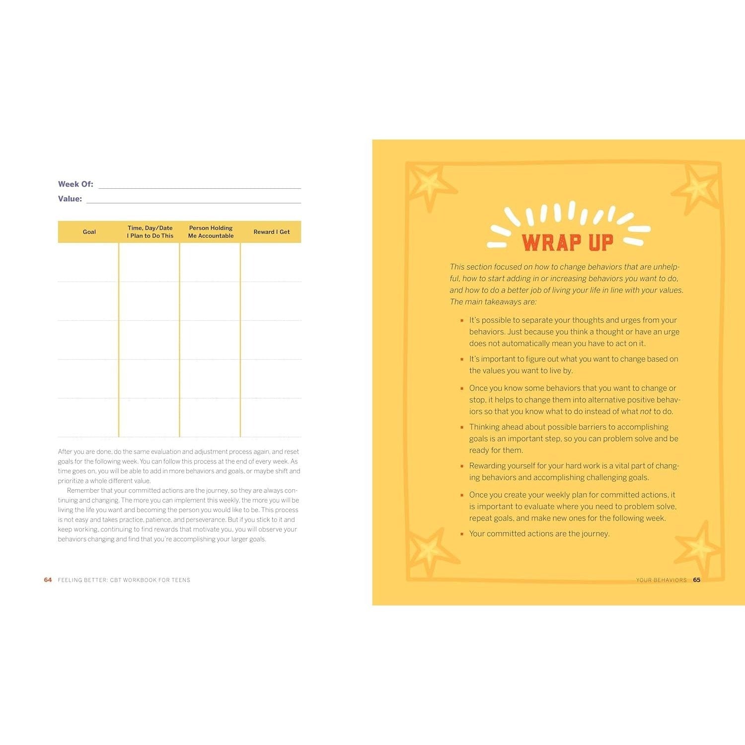 Feeling Better: CBT Workbook for Teens: Essential Skills and Activities to Help You Manage Moods, Boost Self-Esteem, and Conquer Anxiety