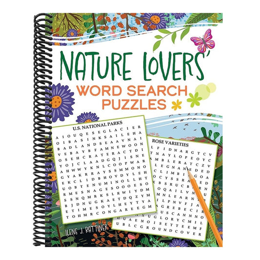 Nature Lovers' Word Search Puzzles