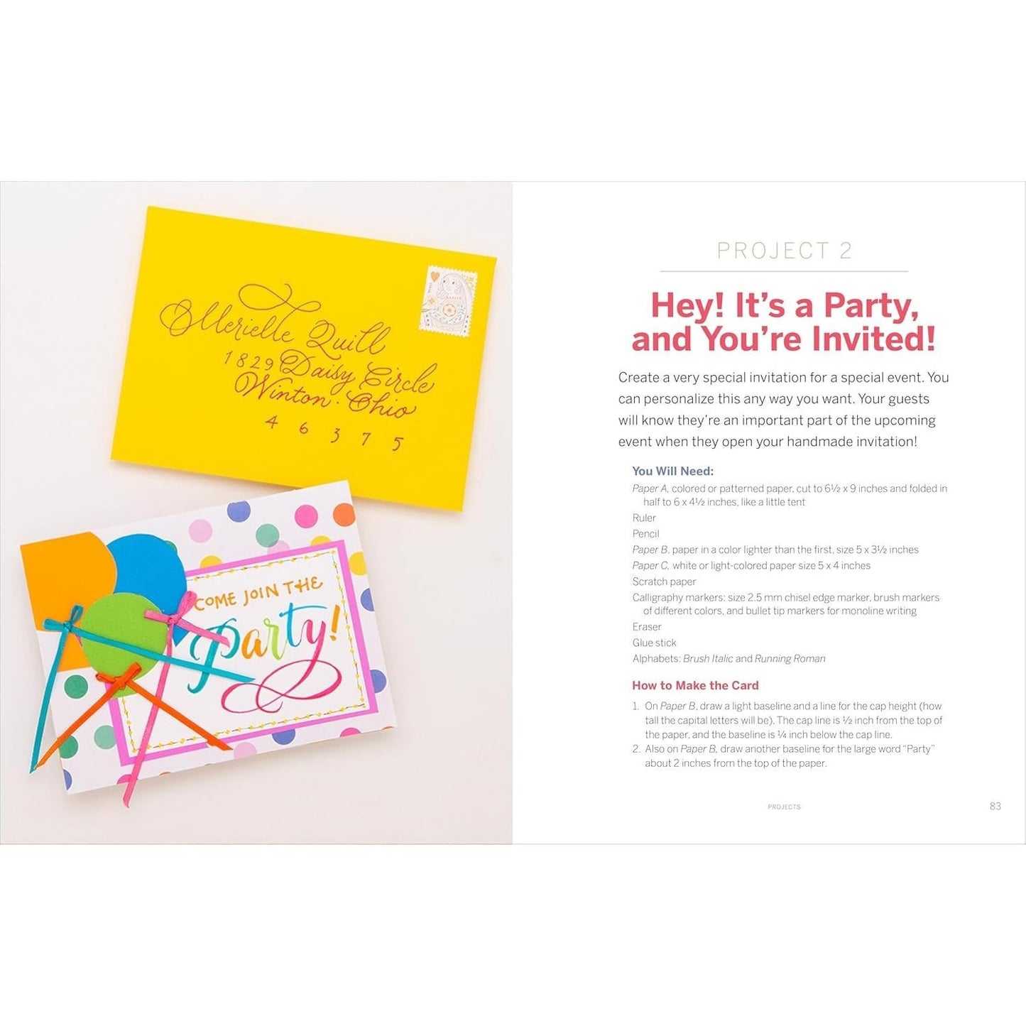 Modern Calligraphy for Kids: A Step-By-Step Guide and Workbook for Lettering Fun