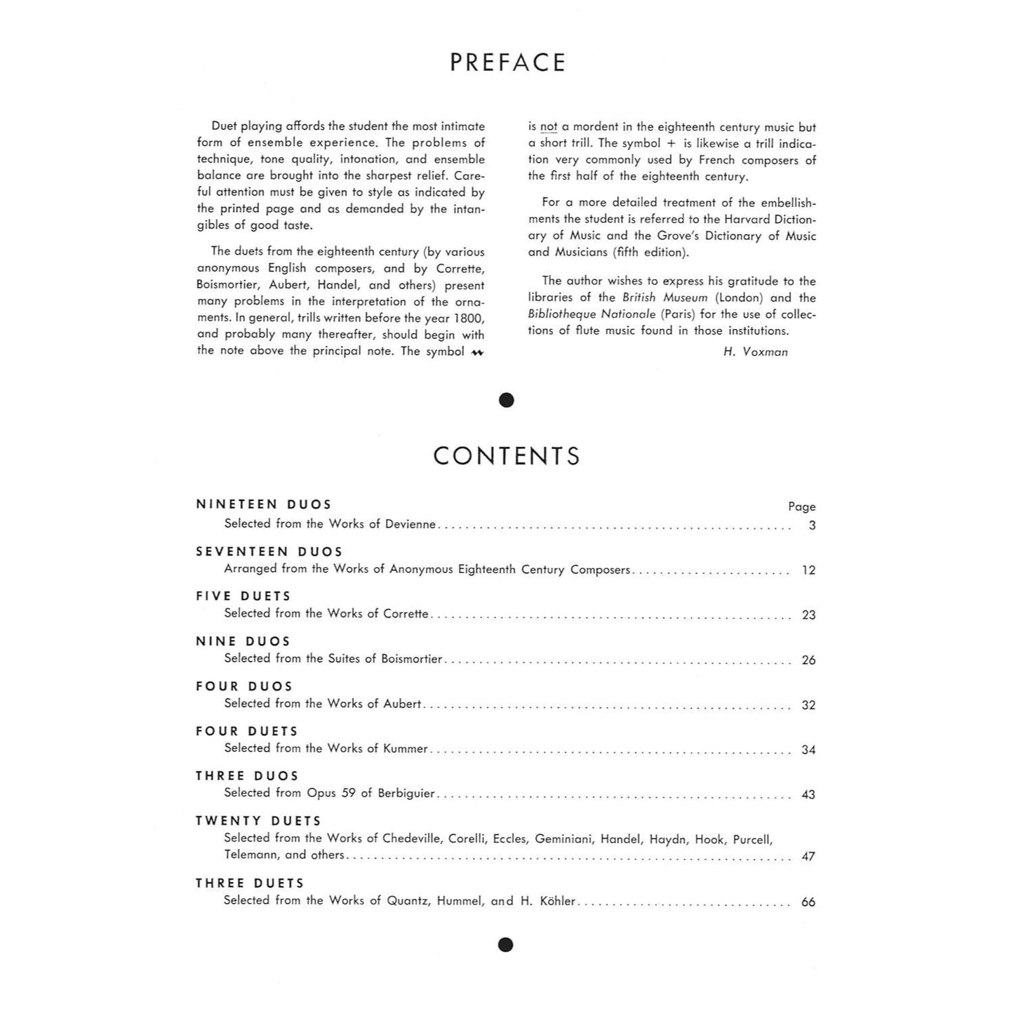 Selected Duets for Flute: Volume 1 - Easy to Medium (Rubank Educational Library 177) - Flute Music