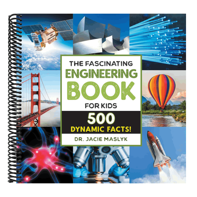 The Fascinating Engineering Book for Kids: 500 Dynamic Facts! (Fascinating Facts) (Spiral Bound)