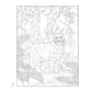 Creative Haven Forest & Woodland Wildlife Coloring Book