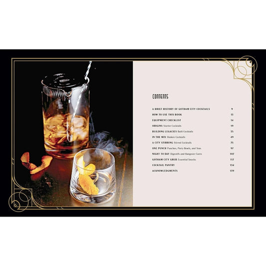 Gotham City Cocktails: Official Handcrafted Food & Drinks from the World of Batman