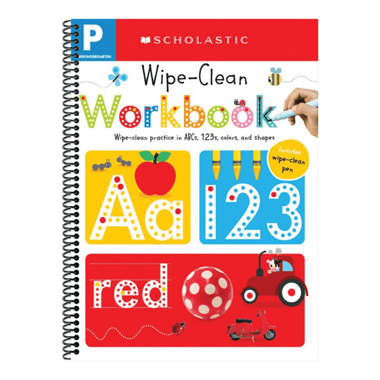 Pre-K Wipe-Clean Workbook: Scholastic Early Learners (Wipe-Clean) (Scholastic Early Learners)