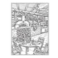 Creative Haven Country Kitchen Charm Coloring Book