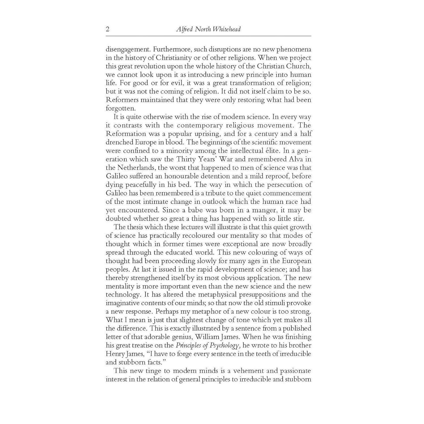 Science and the Modern World: Lowell Lectures, 1925