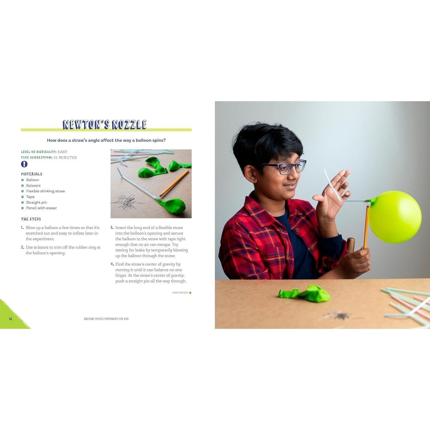 Awesome Physics Experiments for Kids: 40 Fun Science Projects and Why They Work (Awesome Steam Activities for Kids)