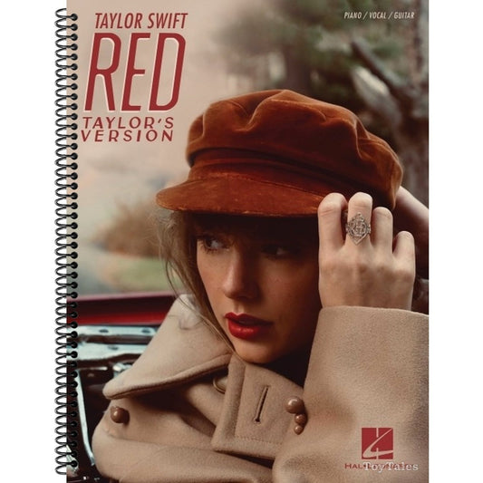 Taylor Swift RED Taylor's Version. (Piano/Vocal/Guitar Songbook) (Spiral Bound)