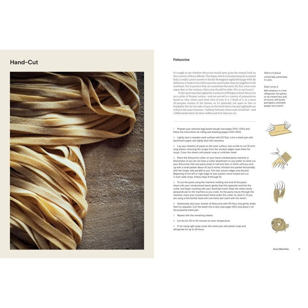 Pasta: The Spirit and Craft of Italy's Greatest Food, with Recipes [A Cookbook] (Spiral Bound)