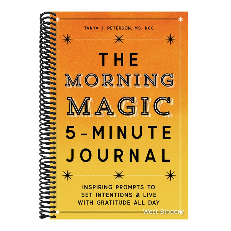 The Morning Magic 5-Minute Journal: Inspiring Prompts to Set Intentions and Live with Gratitude All Day