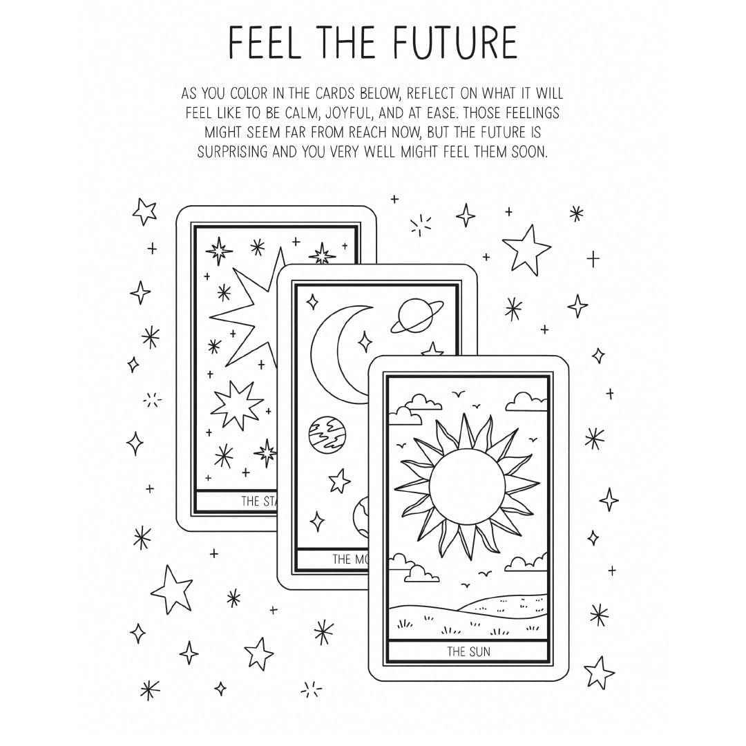 Out of Your Mind: A Journal and Coloring Book to Distract Your Anxious Mind (Spiral Bound)