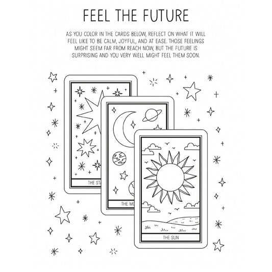 Out of Your Mind: A Journal and Coloring Book to Distract Your Anxious Mind (Spiral Bound)