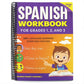 The Spanish Workbook for Grades 1, 2, and 3: 140+ Language Learning Exercises for Kids Ages 6-9 (Spiral Bound)