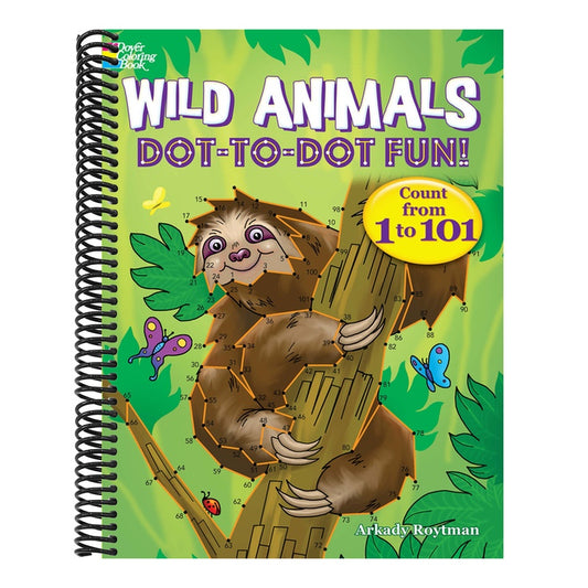 Wild Animals Dot-To-Dot Fun!: Count from 1 to 101