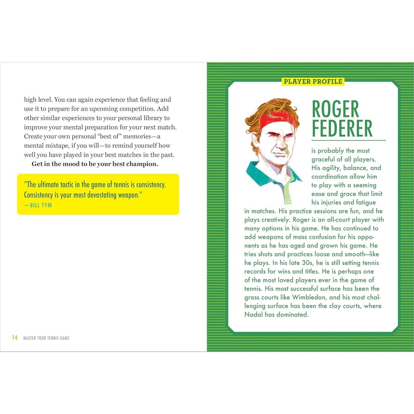 Master Your Tennis Game: 50 Mental Strategies and Tactics
