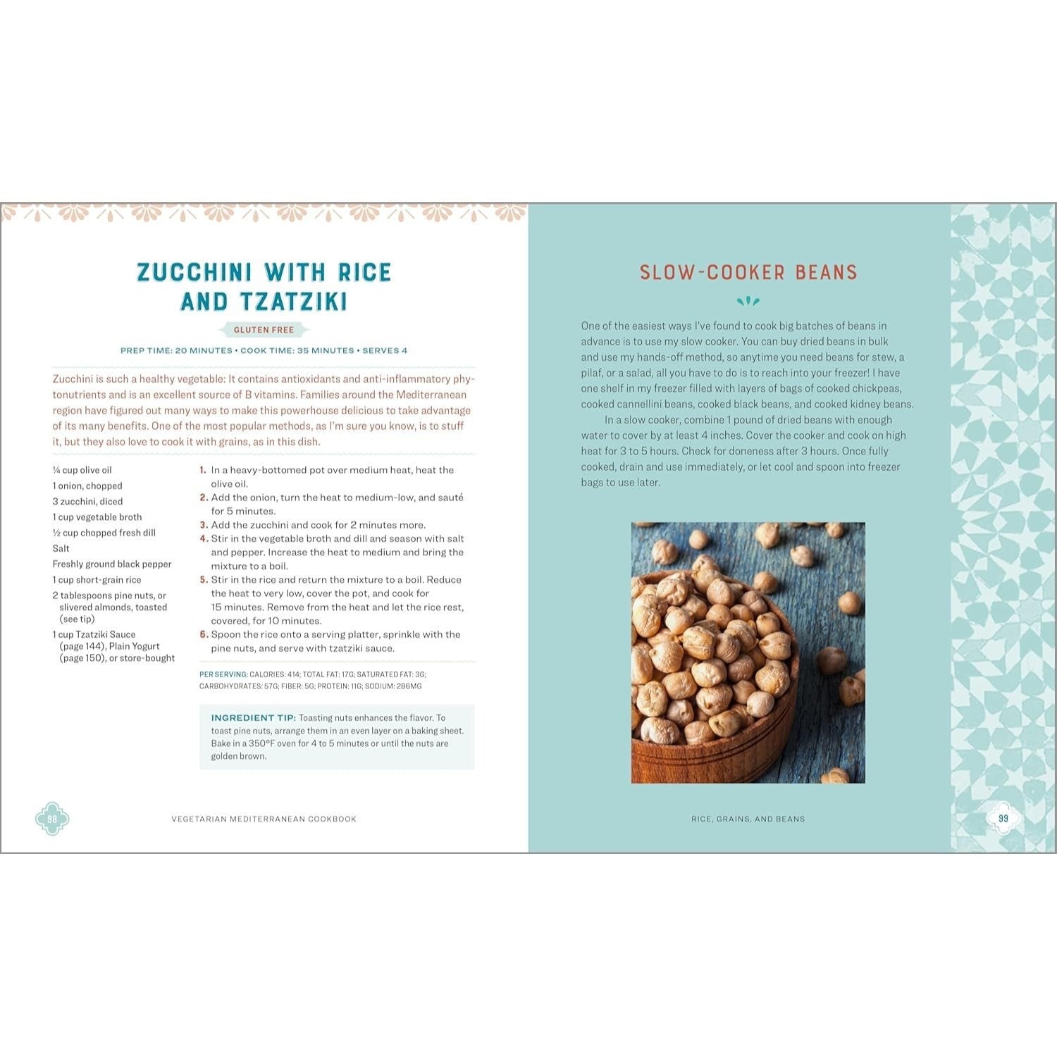 Vegetarian Mediterranean Cookbook: 125+ Simple, Healthy Recipes for Living Well