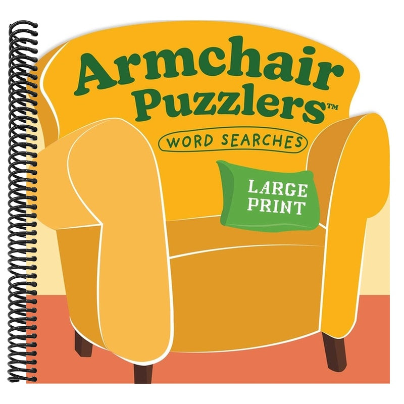 Armchair Puzzlers: Large Print Word Search