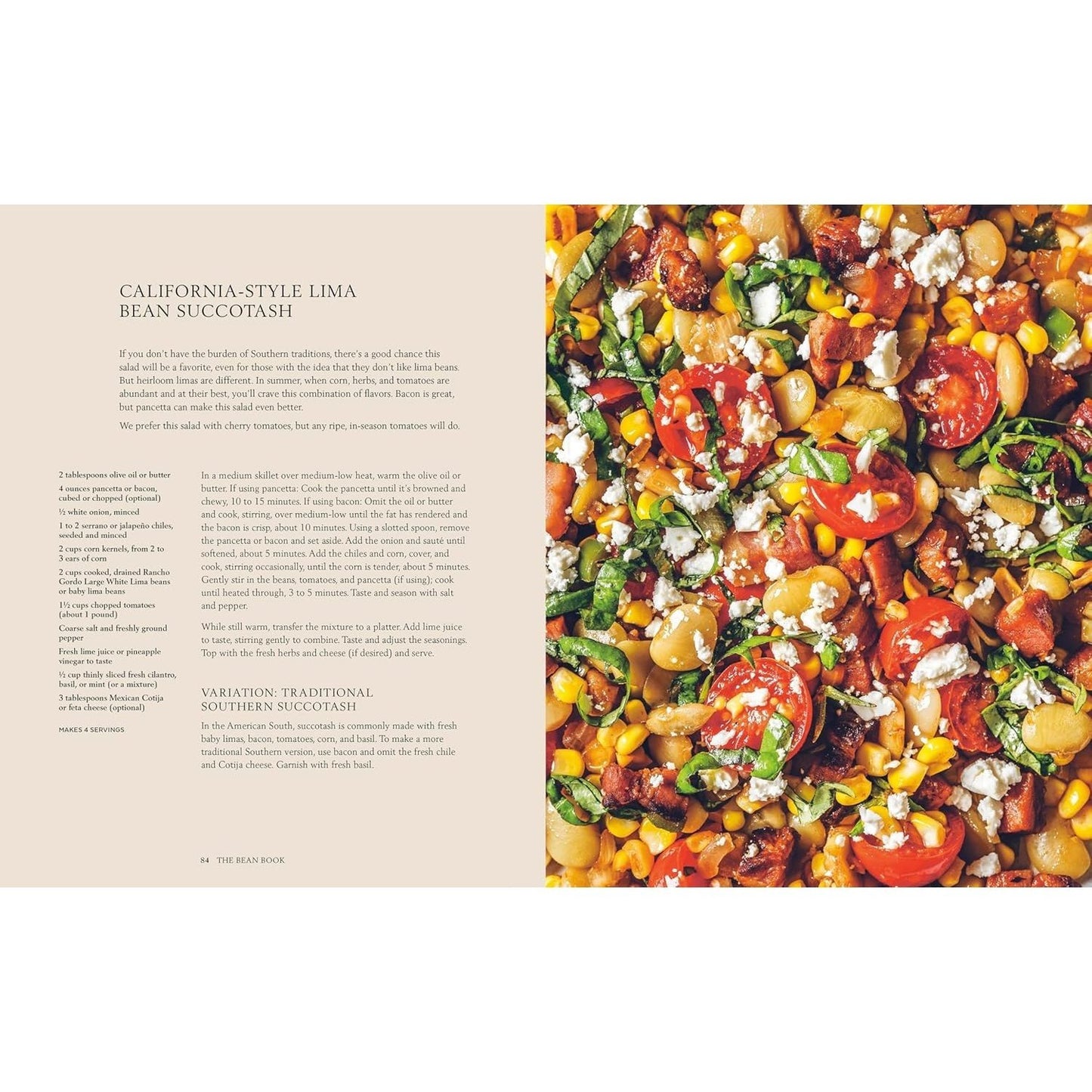 The Bean Book: 100 Recipes for Cooking with All Kinds of Beans, from the Rancho Gordo Kitchen [A Cookbook] (Spiral Bound)