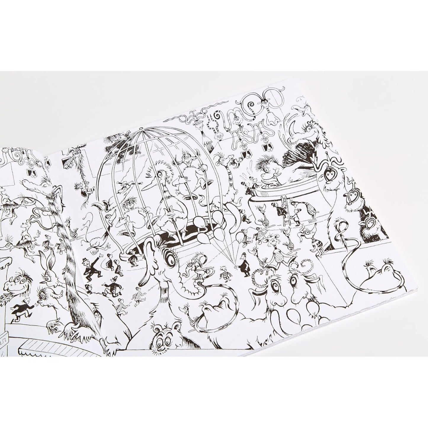 The Dr. Seuss Coloring Book (Dr. Seuss Coloring Books for Adults and Kids)