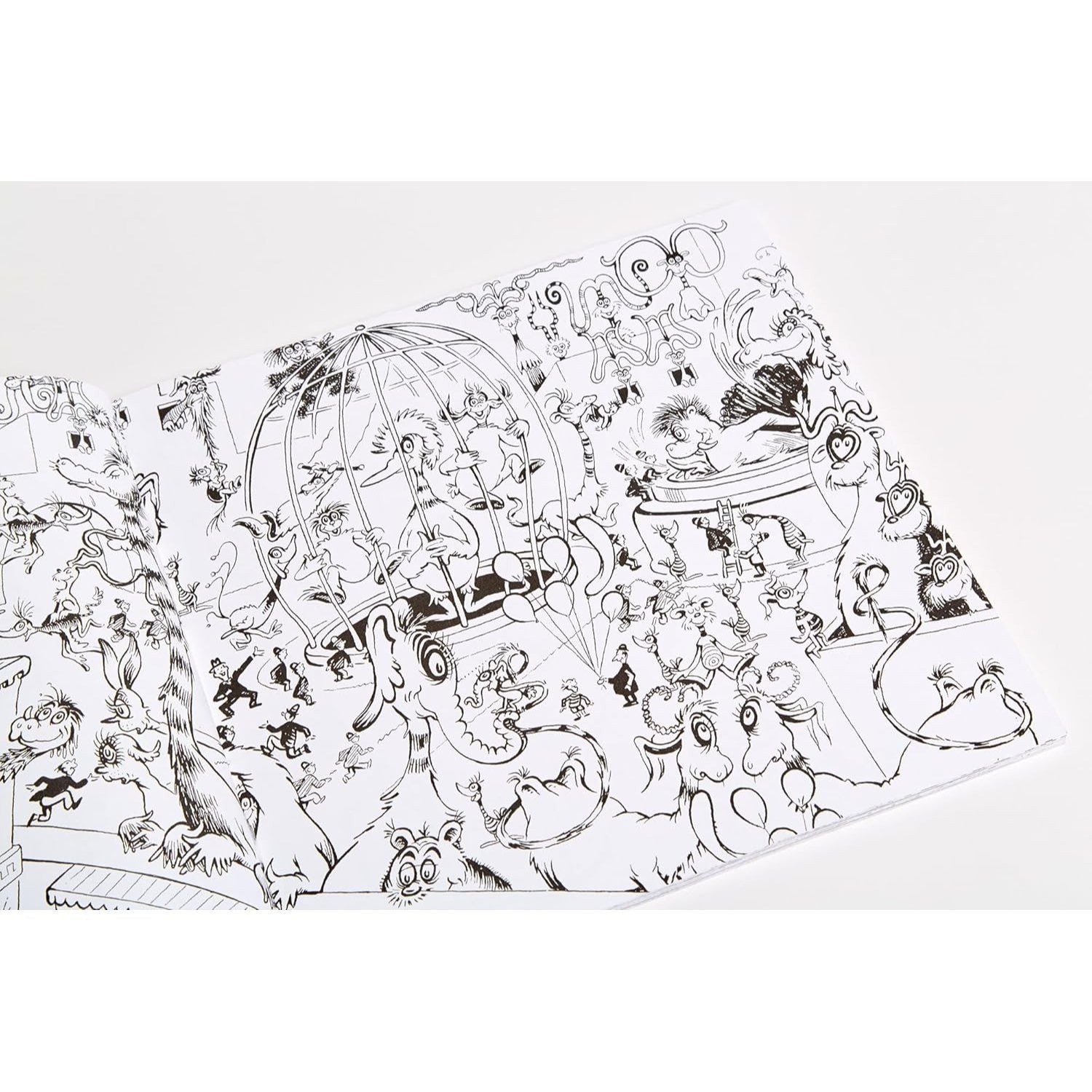 The Dr. Seuss Coloring Book (Dr. Seuss Coloring Books for Adults and Kids)
