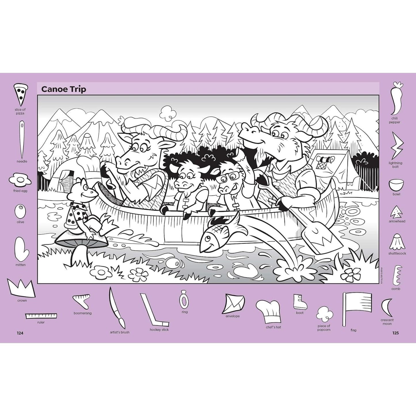 Travel Puzzles: Kids Travel Activity Book with Over 100 Hidden Picture Puzzles, Highlights Travel Games for Ages 6-12, Great Travel Gift for Road Trip
