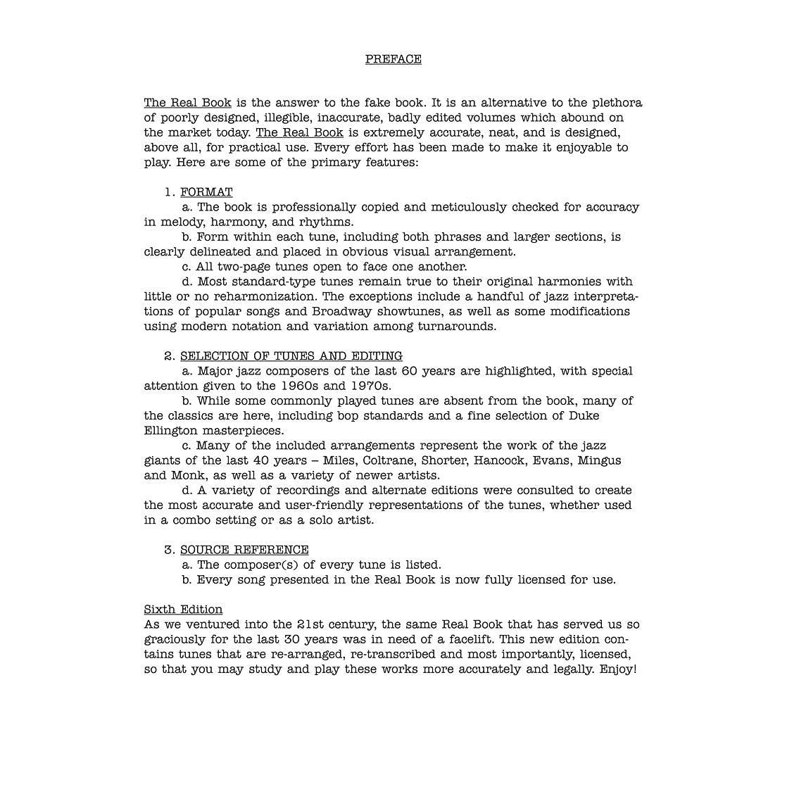 The Real Book - Volume I - Sixth Edition C Edition (Spiral Bound)